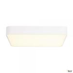SLV Medo 60, plafonnier intrieur, carr, blanc, led, 38,4w, 3000k, variable 1-10v 1000726