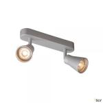 SLV Avo double qpar51 gris 2x50w 1000891