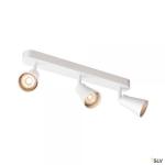 SLV Avo, applique et plafonnier intrieur, triple, blanc, gu10/qpar51, 3x 50w max 1000893