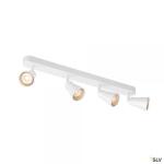 SLV Avo, applique et plafonnier intrieur, quad, blanc, gu10/qpar51, 4x 50w max 1000896