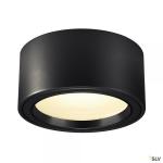 SLV Fera 25, plafonnier intrieur, noir mat, led, 21w, 3000k 1001939
