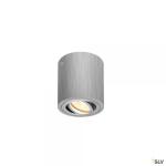 SLV Triledo, plafonnier intrieur, simple, rond, alu bross, gu10/led gu10 51mm, 10w max 1002012