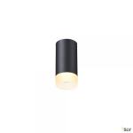 SLV Astina, plafonnier intrieur, noir mat, gu10/qpar51, 10w max 1002936