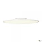 SLV Panel 60, plafonnier intrieur, rond, blanc, led, 43w, 4000k, variable dali 1003041