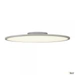 SLV Panel 60, plafonnier intrieur, rond, gris, led, 43w, 4000k, variable dali 1003043