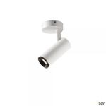SLV Numinos s, plafonnier intrieur, orientable, 45, blanc/noir, led, 11w, 4000k, variable 1004120