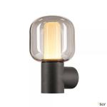 SLV Gmbh Ovalisk, applique extrieure, anthracite, led, 9w, 3000/4000k, ip65, interrupteur cct 1004678