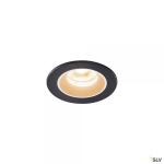 SLV Gmbh Numinos xs, encastr de plafond intrieur, 55, noir/blanc, led, 7w, 2700k, ip20/ip44 1005506