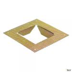 SLV Frame curve, cadre de fixation, pour encastr de plafond ou mural 112780       