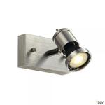 SLV Asto, applique et plafonnier intrieur, simple, alu bross, gu10/qpar51, 75w max 147441       