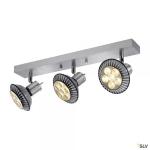 SLV Asto, applique et plafonnier intrieur, triple, alu bross, gu10/qpar51, 3x 75w max 147443       