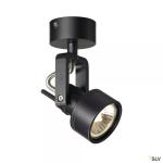 SLV Inda, applique et plafonnier intrieur, noir, gu10/qpar51, 50w max 147550