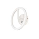 SLV Gmbh Q-ring. applique murale. extrieur. sensor. 3000k. ip54. blanc. bord de mer 1007917