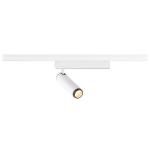 SLV Gmbh Grip! s. spot monophas�. cylindrique. 2700�k. 11�w. phase. 29�. blanc / noir 1008390