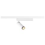 SLV Gmbh Grip! s. spot monophas�. cylindrique. 3000�k. 11�w. phase. 29�. blanc / noir 1008395