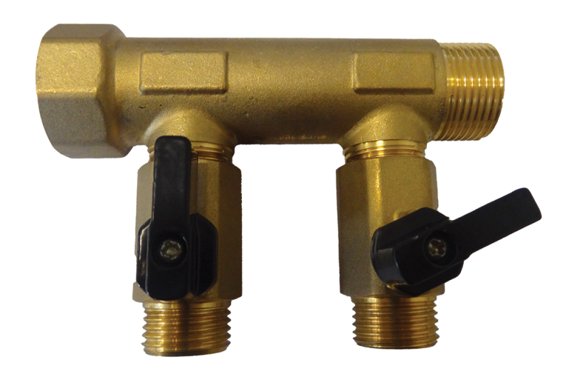 Photo Collecteur 3/4 MF 3 Connex avec vanne d\'arr�t | Ref : 16674334