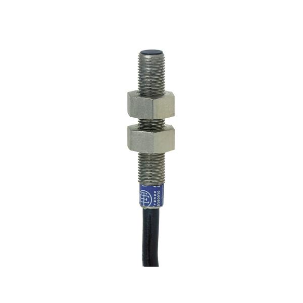 Photo OsiSense XS1 - dtecteur inductif - 4mm - L29mm - laiton - Sn 1mm - cble 2m | Ref : XS1N05PA310  