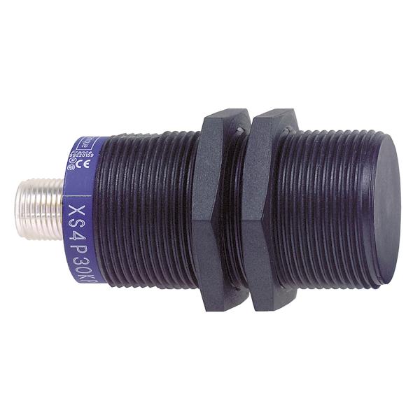 Photo OsiSense XS4 - d�tecteur inductif - M30 - L70mm - PPS - Sn 15mm - connecteur M12 | Ref : XS4P30PA370D