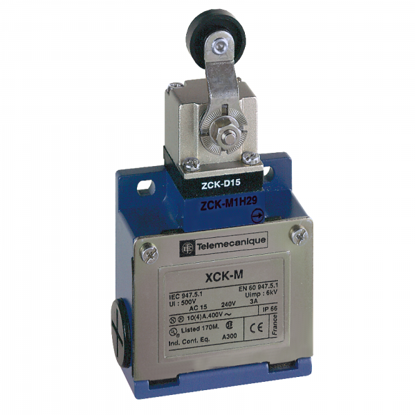 Vignette 2 produit OsiSense XCKM - inter. de pos. - levier � galet plast. -1O+1F- d�pendante - M20 | Ref : XCKM515H29