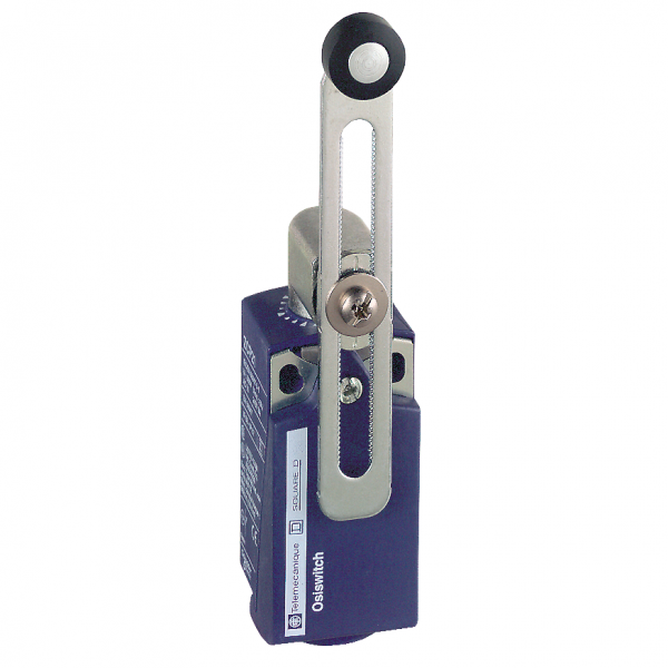 Vignette 2 produit OsiSense XCKP - inter. de pos. - levier galet plast. long -1O+1F- brusque - M16 | Ref : XCKP2145P16