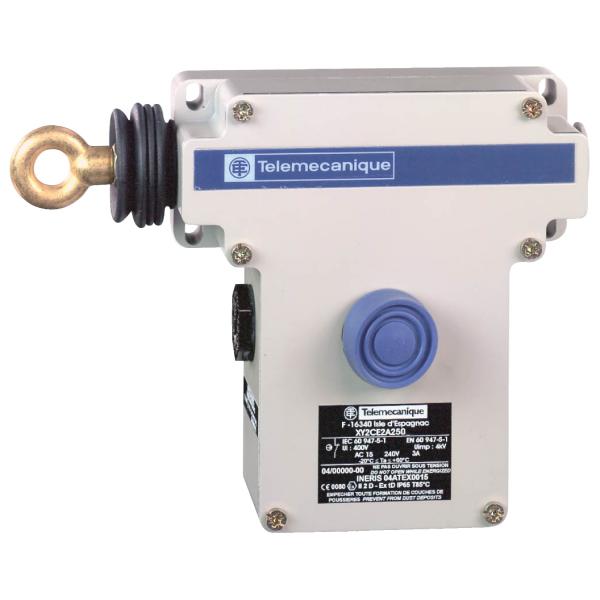 Vignette 2 produit Preventa XY2CE - arr�t d'urgence � c�ble - sans voyant - c�ble 50m - 2O | Ref : XY2CE2A270