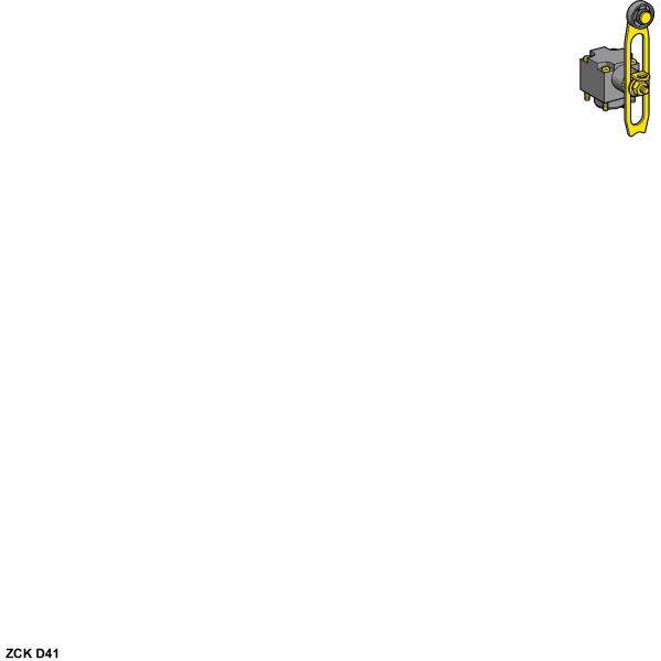 Vignette 2 produit OsiSense ZCKD - t�te inter. de pos. - levier � galet plastique long | Ref : ZCKD41
