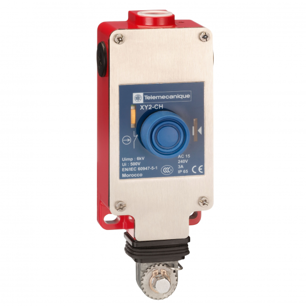 Vignette 3 produit Ref : XY2CH13250 | Preventa XY2CH - arr�t d'urgence � c�ble - sans voyant - c�ble 15m - 1O+1F