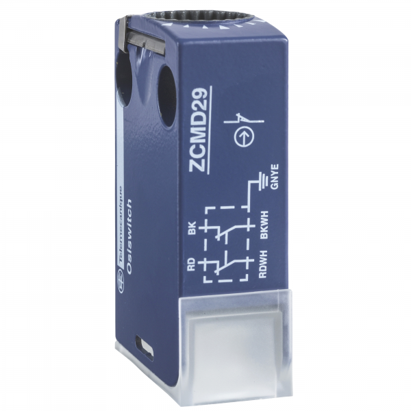 Vignette 3 produit Ref : ZCMD21C12 | OsiSense ZCMD - corps d'inter. de position -1O+1F- brusque - connecteur M12