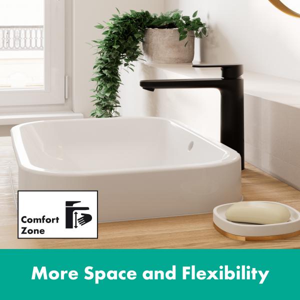 Vignette 2 produit Mitigeur de lavabo190 sans tirette ni vi | Ref : 71582670