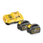 DEWALT STANLEY BLACK & DECKER SAS Pack 2 batteries xr flexvolt 18v/54v 6ah DCB118T2-QW