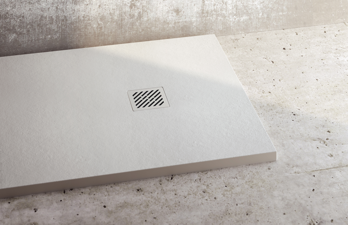 Vignette 2 produit RECEVEUR SLATE 100X90 BLANC | Ref : 210090BLA