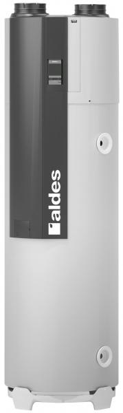 Photo Chauffe-eau thermodynamique sur air extrait T.Flow Hygro+ avec cuve de 200 litres, avec ventilateur int�gr� pour la maison individuelle | Ref : 11023198