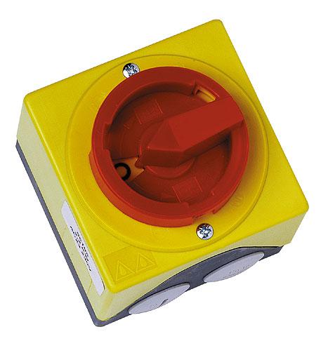 Photo Interrupteur de proximit� monophas� 0.9kW - Fonction interrupteur - sectionneur de proximit� march�/arr�t cadenassable de cat�gorie d'emploi AC 23 A (haut pouvoir de coupure) | Ref : 11056196