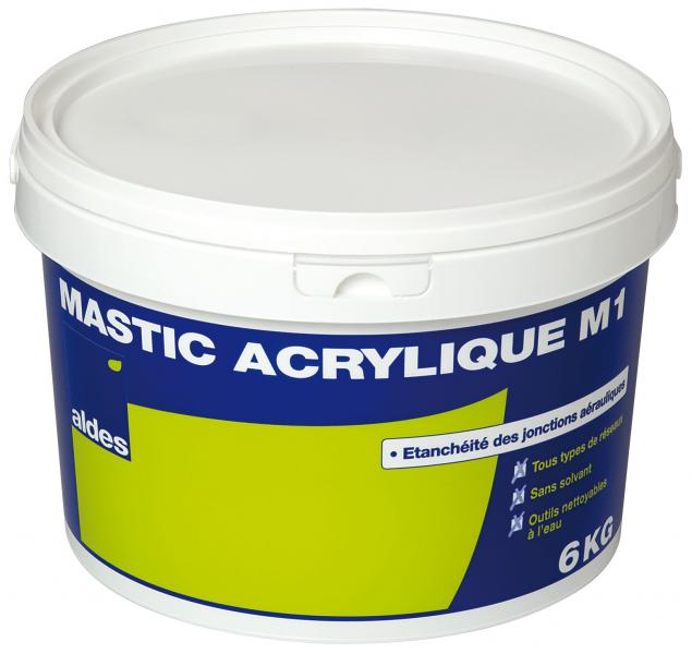Photo Pot de 1 kg de mastic acrylique - Mastic gris � base d'eau, sans solvant (non inflammable, non toxique) - Etanch�it� finale des jonctions avant et apr�s pose | Ref : 11091077
