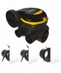ALDES Kit vmc simple flux easyhome auto livr avec 3 grilles de ventilation colorline 11026033