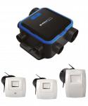 ALDES Kit vmc simple flux easyhome hygrorglable compact classic livr avec 3 bouches curve 11033049