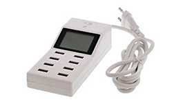 Photo CHARGEUR MULTI USB (8 PORTS) Blanc | Ref : OU42304