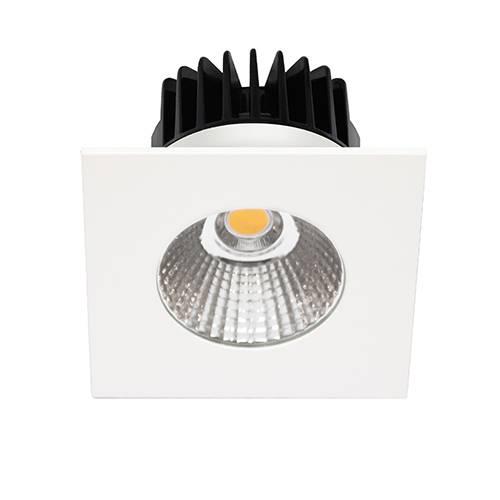 Photo HD1014 S 6W 760Lm 3000K 38° IP65 BLANC MAT | Ref : DO11430