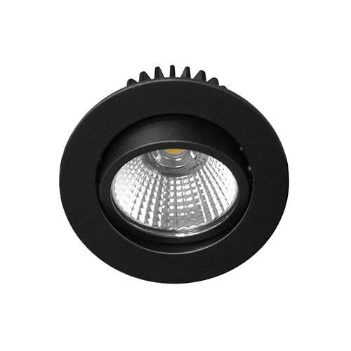 Photo AL1014 RDX 9W 940Lm 3000K 38 IP44 DIM Noir mat | Ref : DO16005