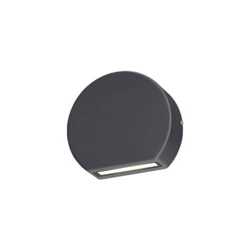 Photo LUXI 120 R 3W 180Lm 3000K 87 IP54 Anthracite | Ref : OU14524