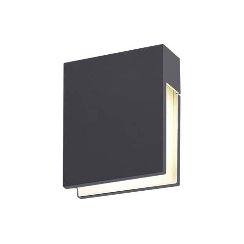 Photo LUXI 120 S 3W 320Lm 3000K 170 IP54 Anthracite | Ref : OU14624