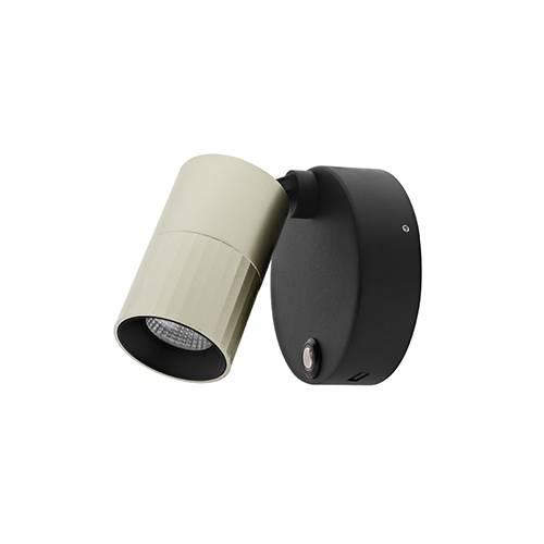 Photo AUREA 1 W 7W 625Lm 38� DIM Noir mat - Champagne | Ref : WA25808