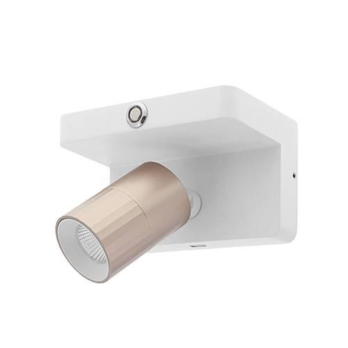 Photo AUREA 4 W 7W 625Lm 38 DIM Blanc mat - Ro | Ref : WA26382