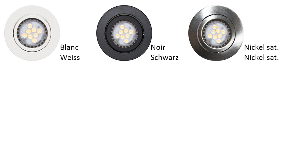 Vignette 2 produit RT1014 RDX GU10 AUTO 5W 450Lm 2700K DIM noir | Ref : DO276WW05