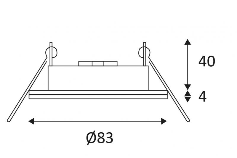 Vignette 3 produit Ref : DO19705 | IPHO R GU10 AUTO MAX10W PAR16 IP44 Noir