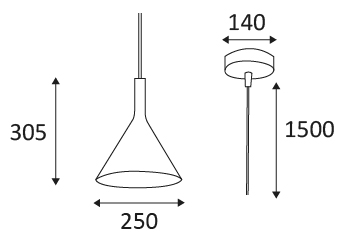Vignette 3 produit Ref : SU10530 | DELTA 1 24W 1875Lm 3000K BLANC MAT