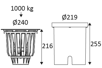 Vignette 3 produit Ref : OU18916 | PURE 189 35W 4160Lm 4000K 20 IP67