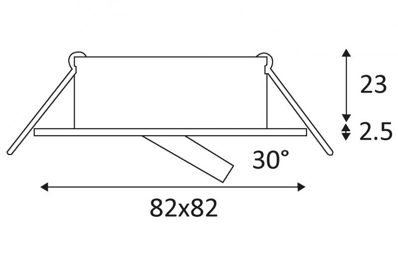 Vignette 3 produit Ref : ALA1013S30 | ALA1013 SX GU10 AUTO MAX10W PAR16 Blanc mat