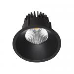 INDIGO LIGHTING Al3012 rd 9w 1050lm 3000k 38 ip44 dim noir mat DO17105