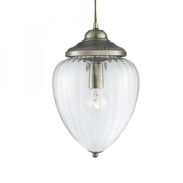 Photo MOSCOW 1LT Suspension, Laiton antique, v | Ref : 1091AB